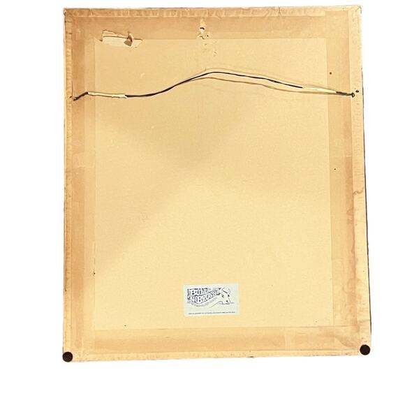 Ted DeGrazia Framed ART PRINT American Indians Very Very Silently Praying 23x19" - Picture 6 of 7